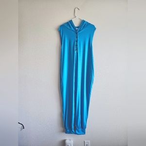 NWOT Womens 2X Turquoise Sleeveless Jumper